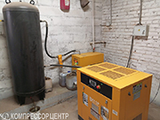 Винтовой компрессор "Berg" ВК-15Р для ООО "Оазис"