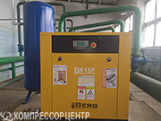 Винтовой компрессор "Berg" ВК-15/8 для ООО "Водоканал-Сервис"