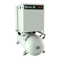 Компрессор спиральный REMEZA KC 7-8-270 М (с осушителем)