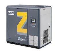 Винтовой безмасляный компрессор Atlas Copco ZR 90 VSD - 10.4 bar- 10,4  с осушителем