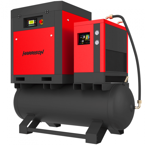 Винтовой компрессор с ременным приводом Harrison HRS-942400-16TD5 - 16 бар (IP54)