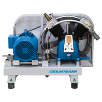 Компрессор поршневой дожимной (бустер) KRAFTMANN 2-42-74 (520 л мин)