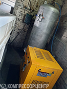 Винтовой компрессор "Berg" ВК-7.5/8Р для ИП Ковалева