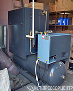 Проект - Винтовой компрессор Comaro LB 11-10/500 E (c осушителем)