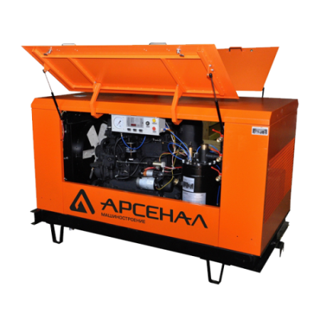 Компрессор винтовой "ЗИФ" ПВ-8/1,3 (без шасси)