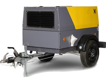 Компрессор винтовой "COMPRAG" DACS 10 (на шасси)