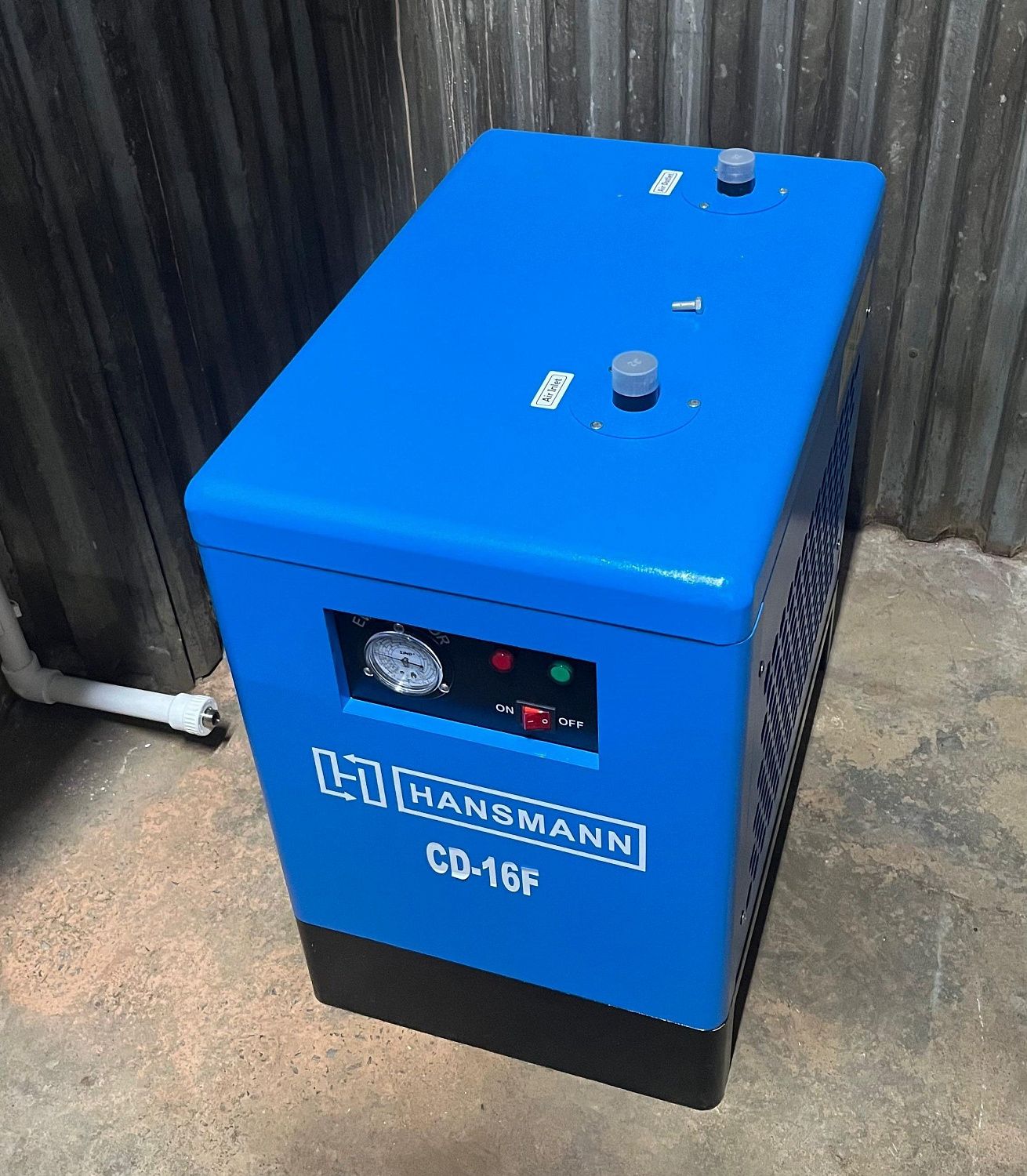 Винтовой компрессор Hansmann RSA 11 8 бар для ООО УК «РЕСУРС-КАПИТАЛ»